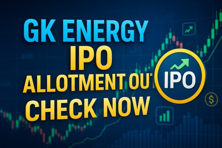 GK Energy IPO Allotment